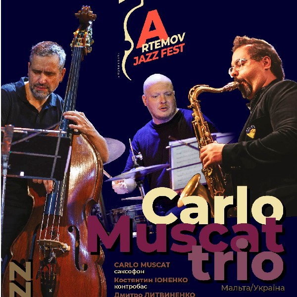 CARLO MUSCAT TRIO. В рамках проєкту ARTEMOV Jazz Festival 2025