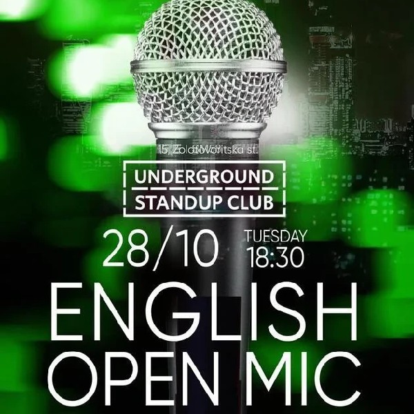 English Open Mic (28.10)