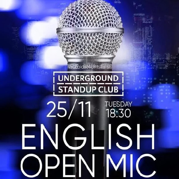 English Open Mic (25.11)