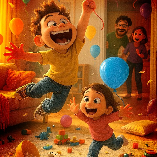 DANCE PARTY. Розважальний квест для дітей 3-6 років