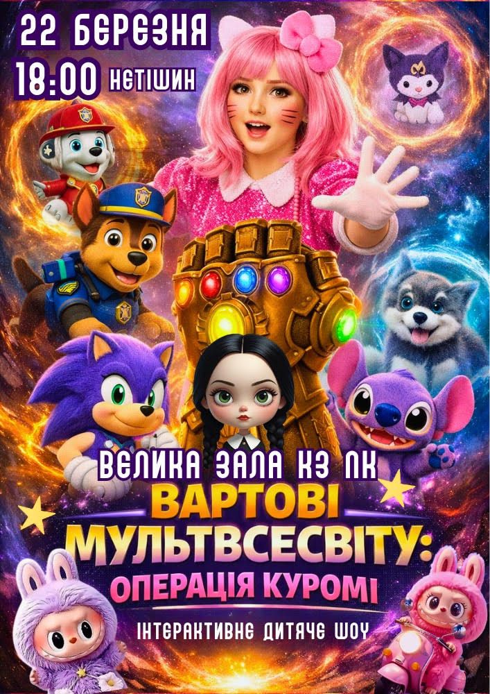 Придбати квиток на Вартові Мультвсесвіту: «Операція Куромі» в Велика зала КЗ ПК 