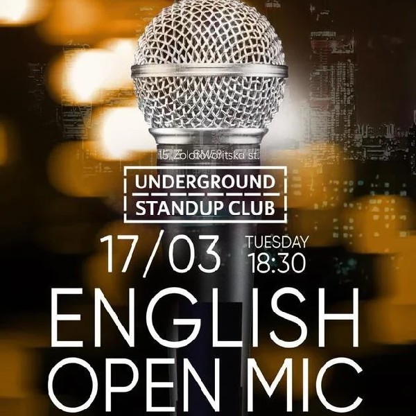 English Open Mic (17.03)