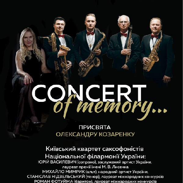 CONCERT OF MEMORY...