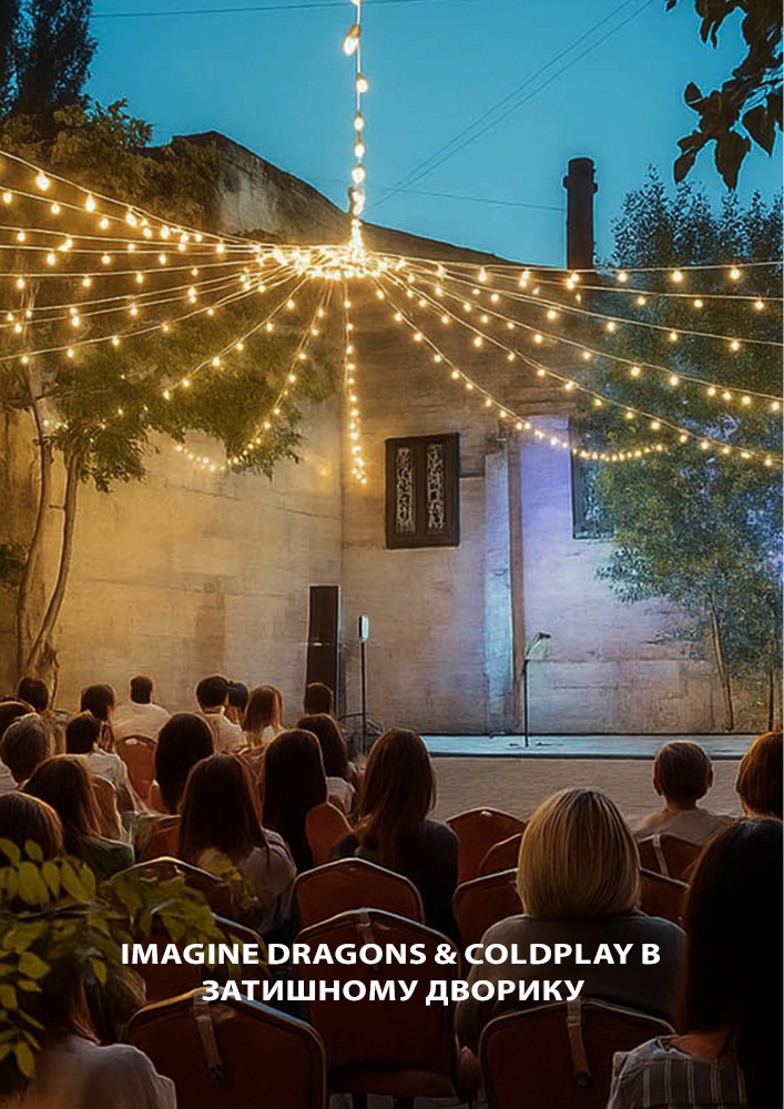 Придбати квиток на IMAGINE DRAGONS & COLDPLAY в затишному дворику в МІЖНАРОДНИЙ КУЛЬТУРНИЙ ЦЕНТР "УНІОН" 
