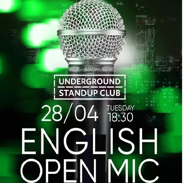 Open English Mic (28.04)