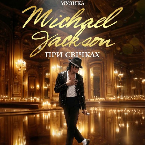 Музика Michael Jackson при свічках. Київ.