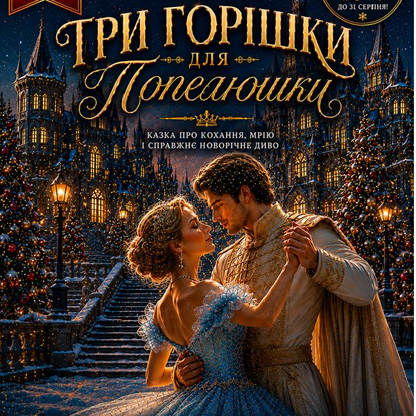 Новорічна музична вистава «Три горішки для Попелюшки» Черкаси