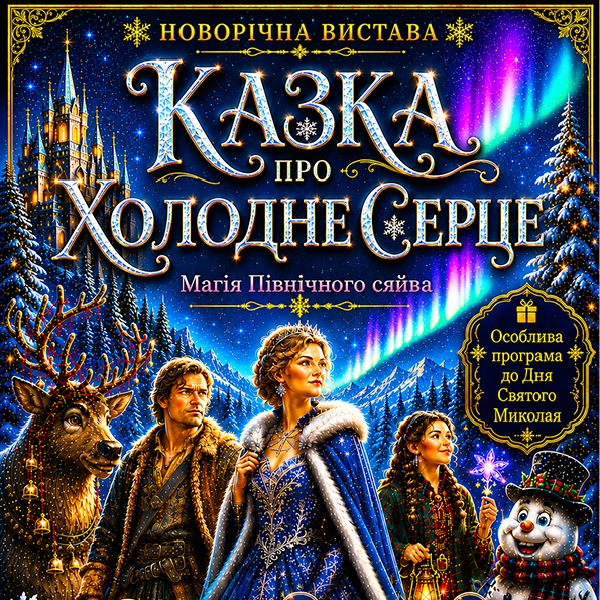 Новорічна вистава  «Казка про холодне серце»