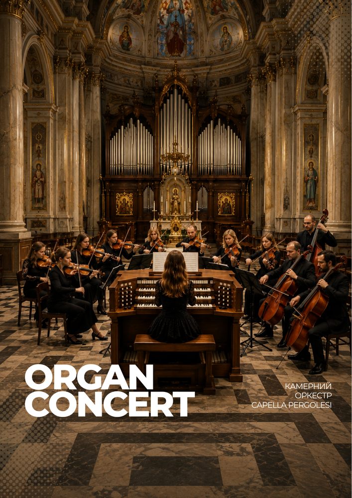 Придбати квиток на Organ Concert: ORGAN CONCERT в Собор Успіння Пресвятої Богородиці 