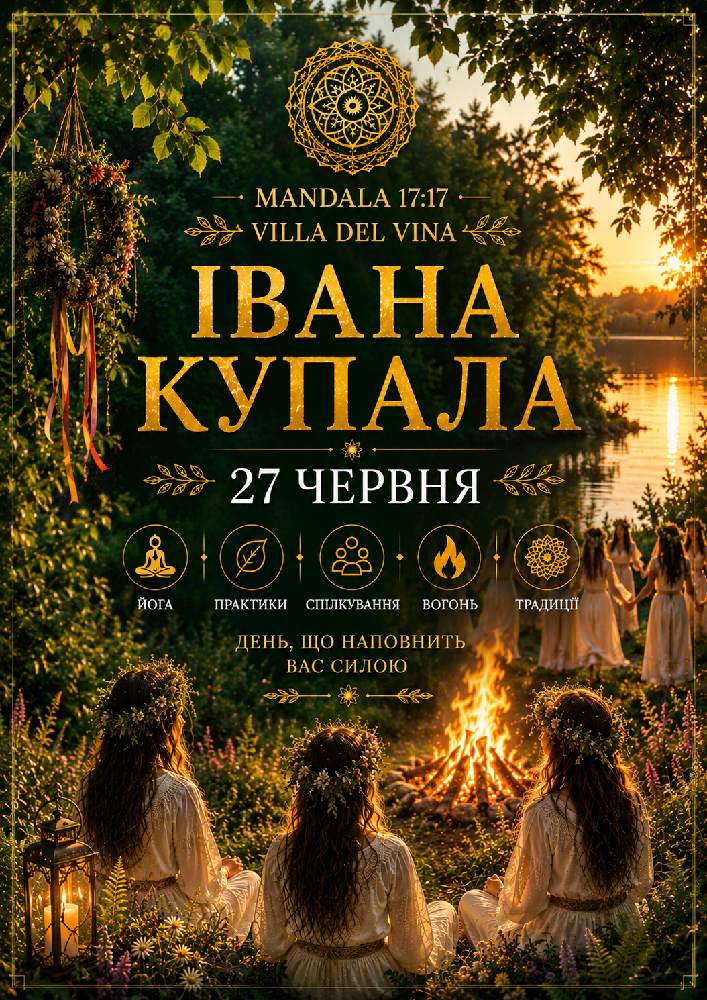 Придбати квиток на Фестиваль «Мандала 17:17» в Маєток Villa del vino 